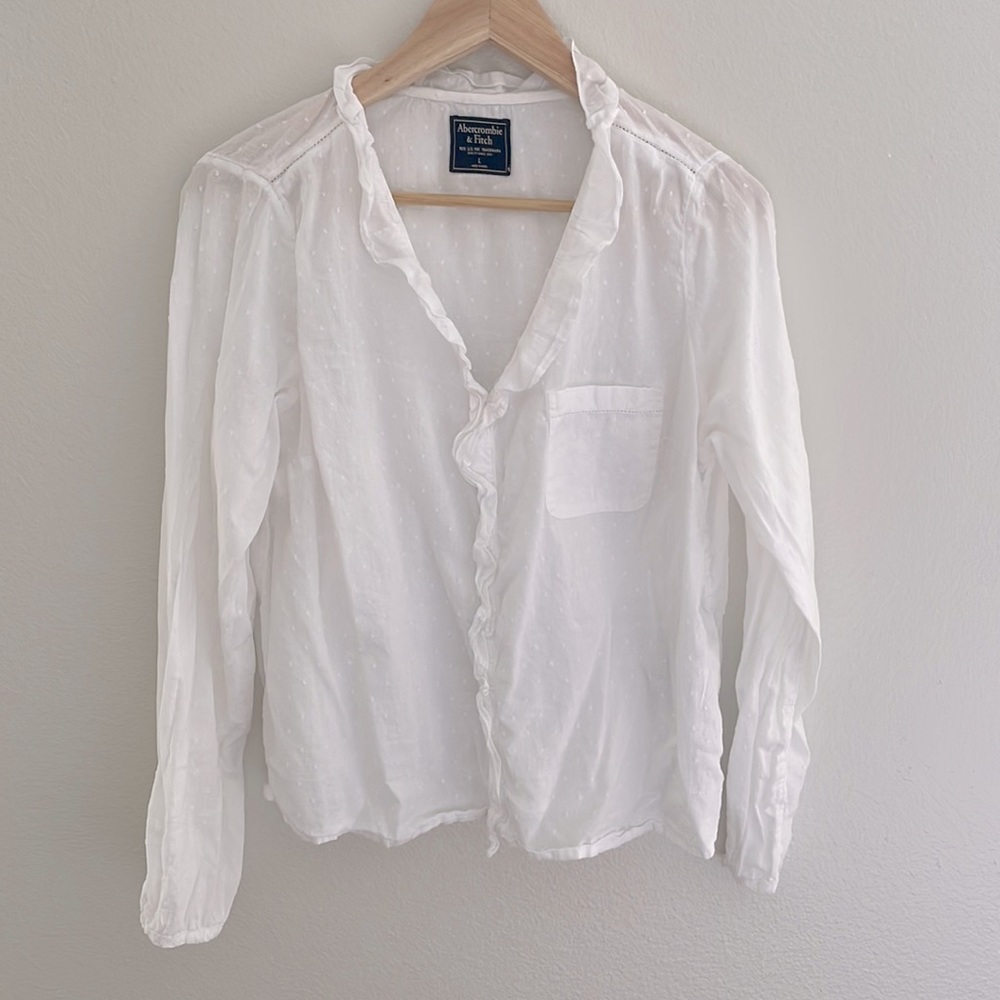 ABERCROMBIE & FITCH - size Large Top